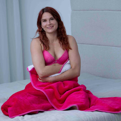 Vandtæt Goddess Blanket™ – Hot Pink